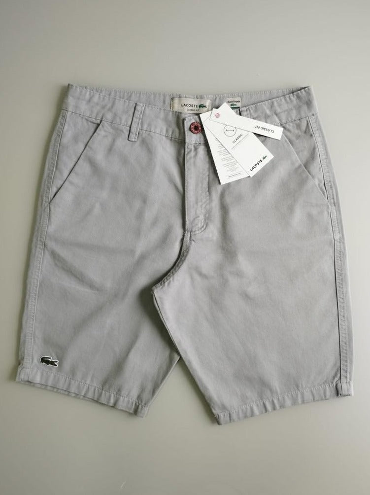 Bermuda Masculina Classic Fit Lacoste - Cinza Marfim